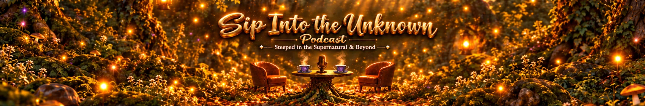 Sip Into the Unknown Podcast — Steeped in the Supernatural and Beyond
